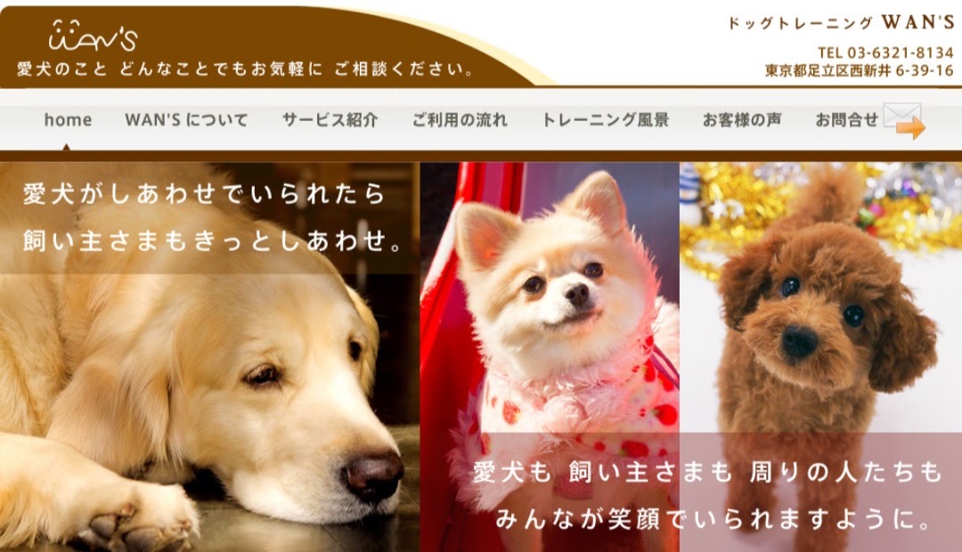 ドッグトレーニング WAN'S (ワンズ)