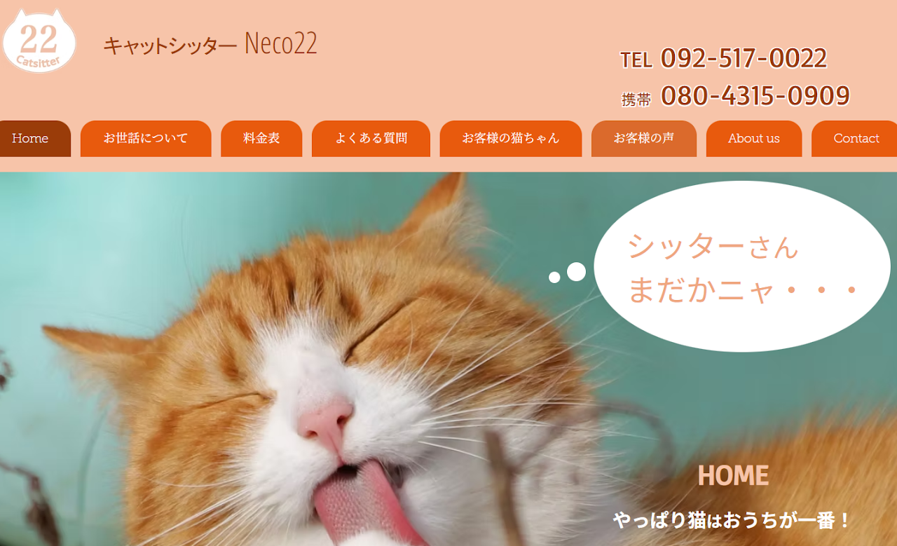 キャットシッターNeco22