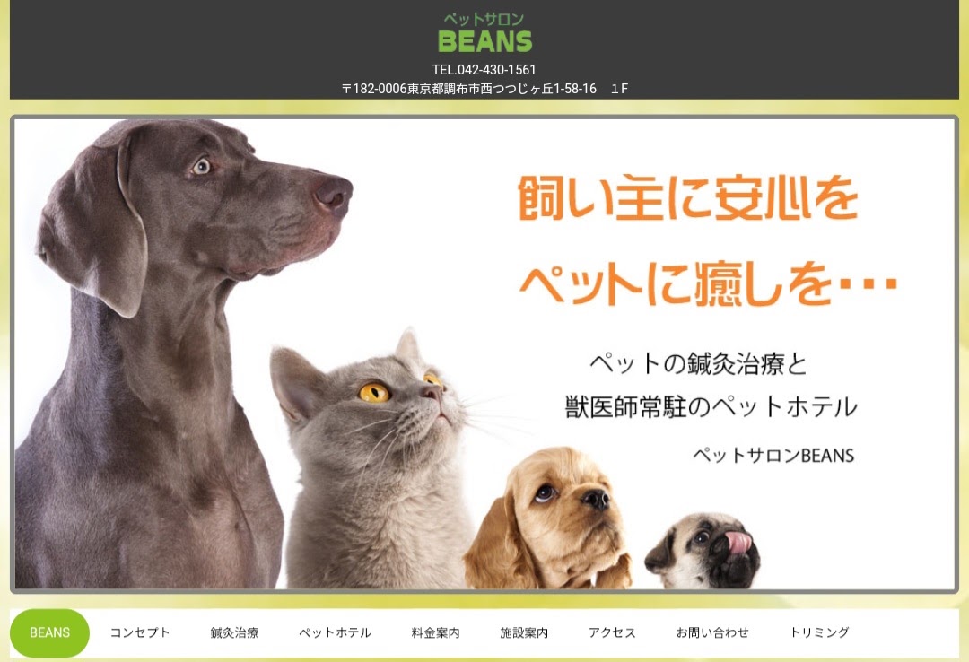 ペットサロンBEANS（ビーンズ）