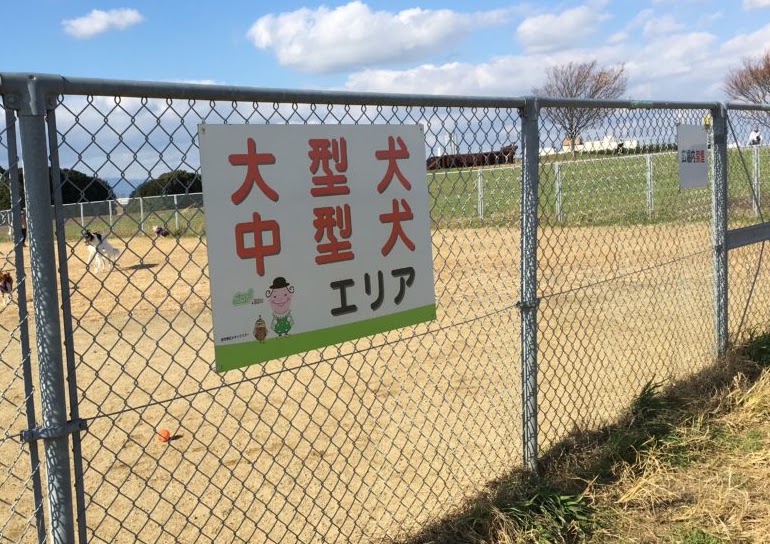 海とのふれあい広場ドッグラン