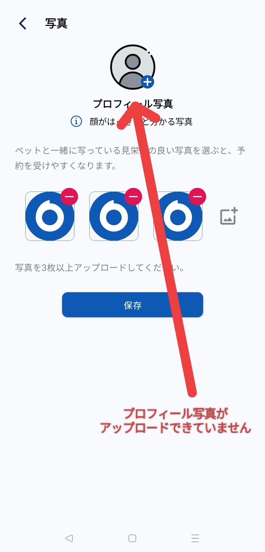 Cosewa プロフィール写真 保存方法