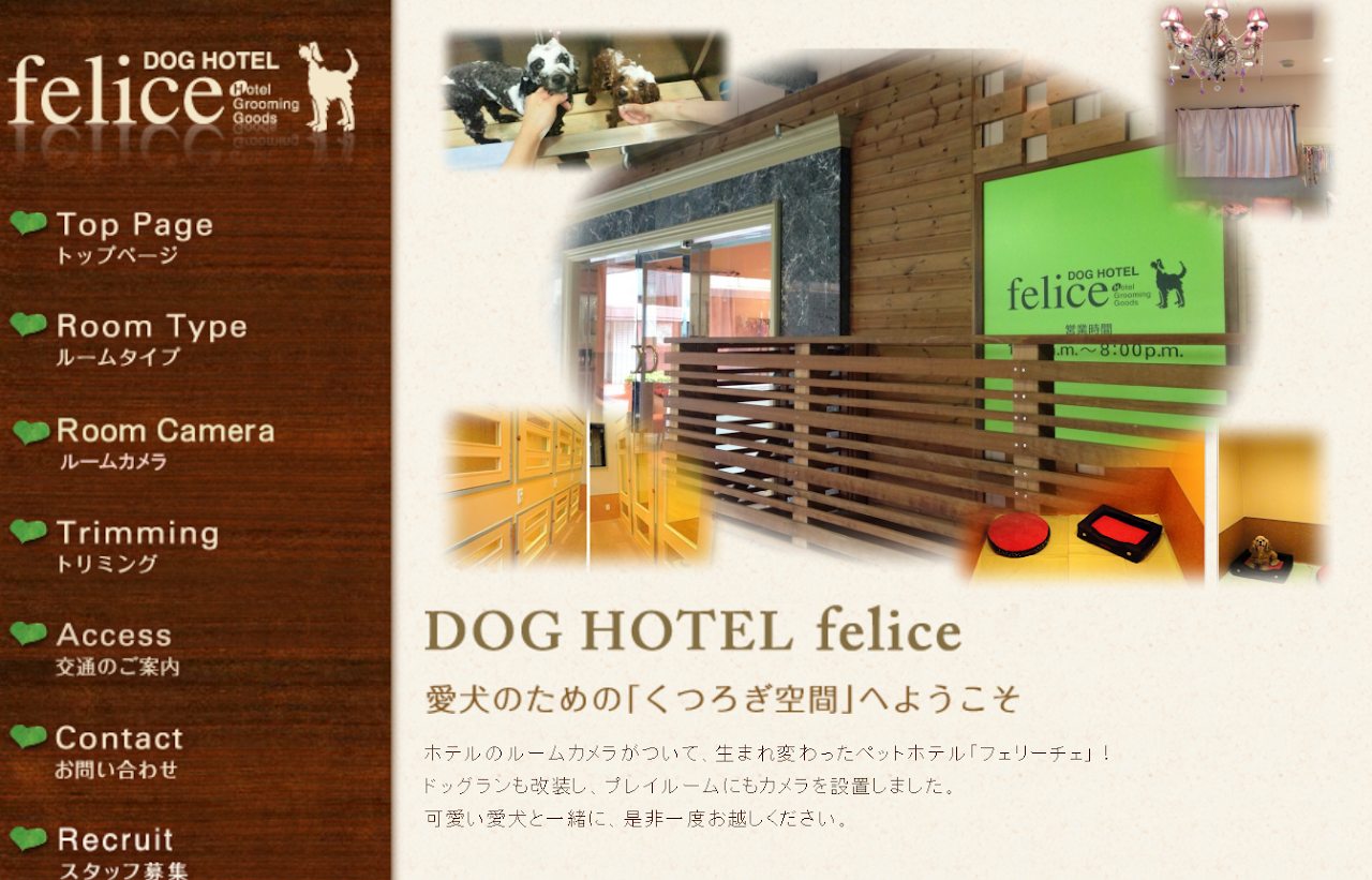 DOG HOTEL felice （フェリーチェ）
