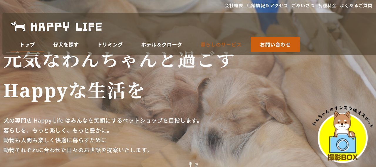 犬の専門店 HAPPY LIFE